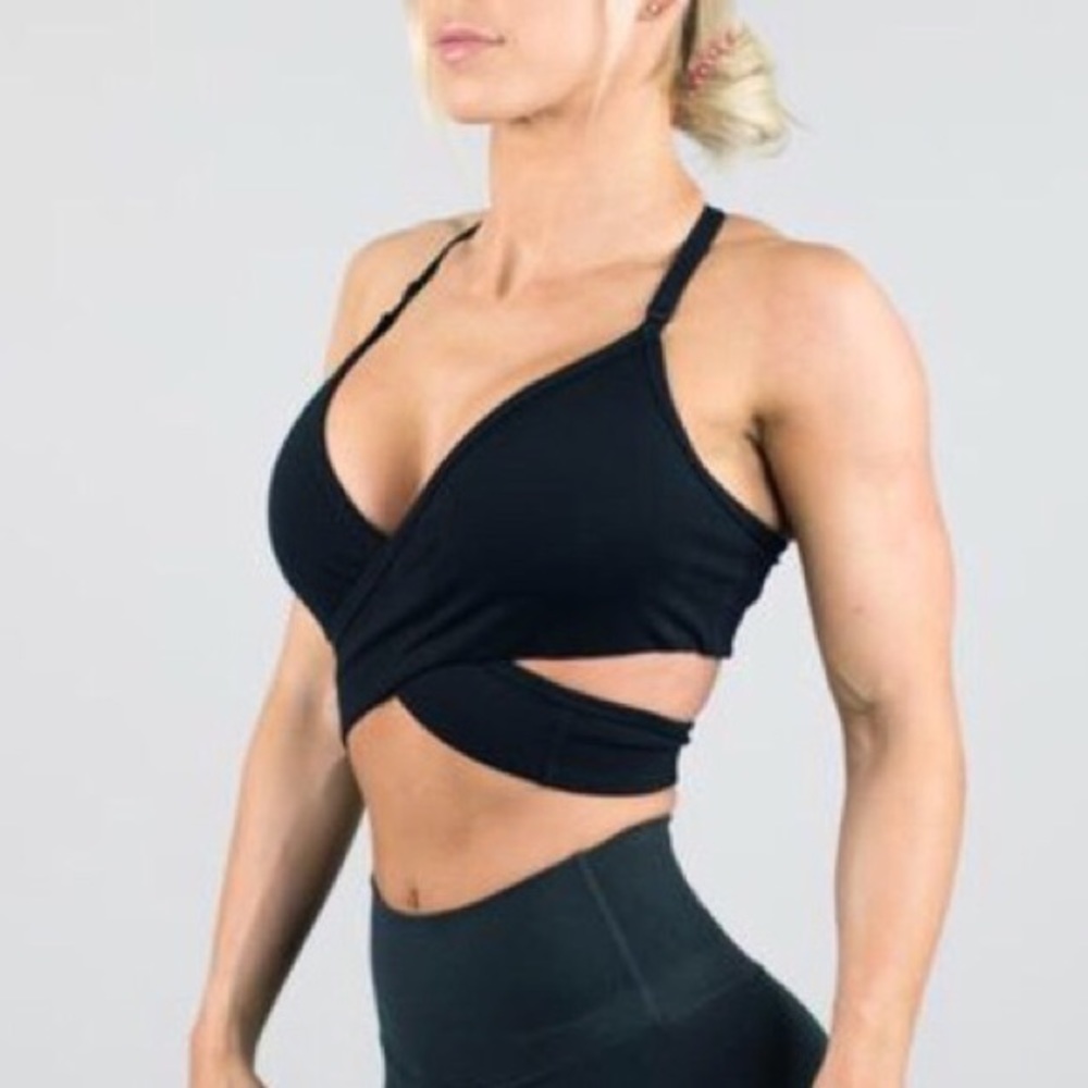 Alphalete Wrap Bra (small)